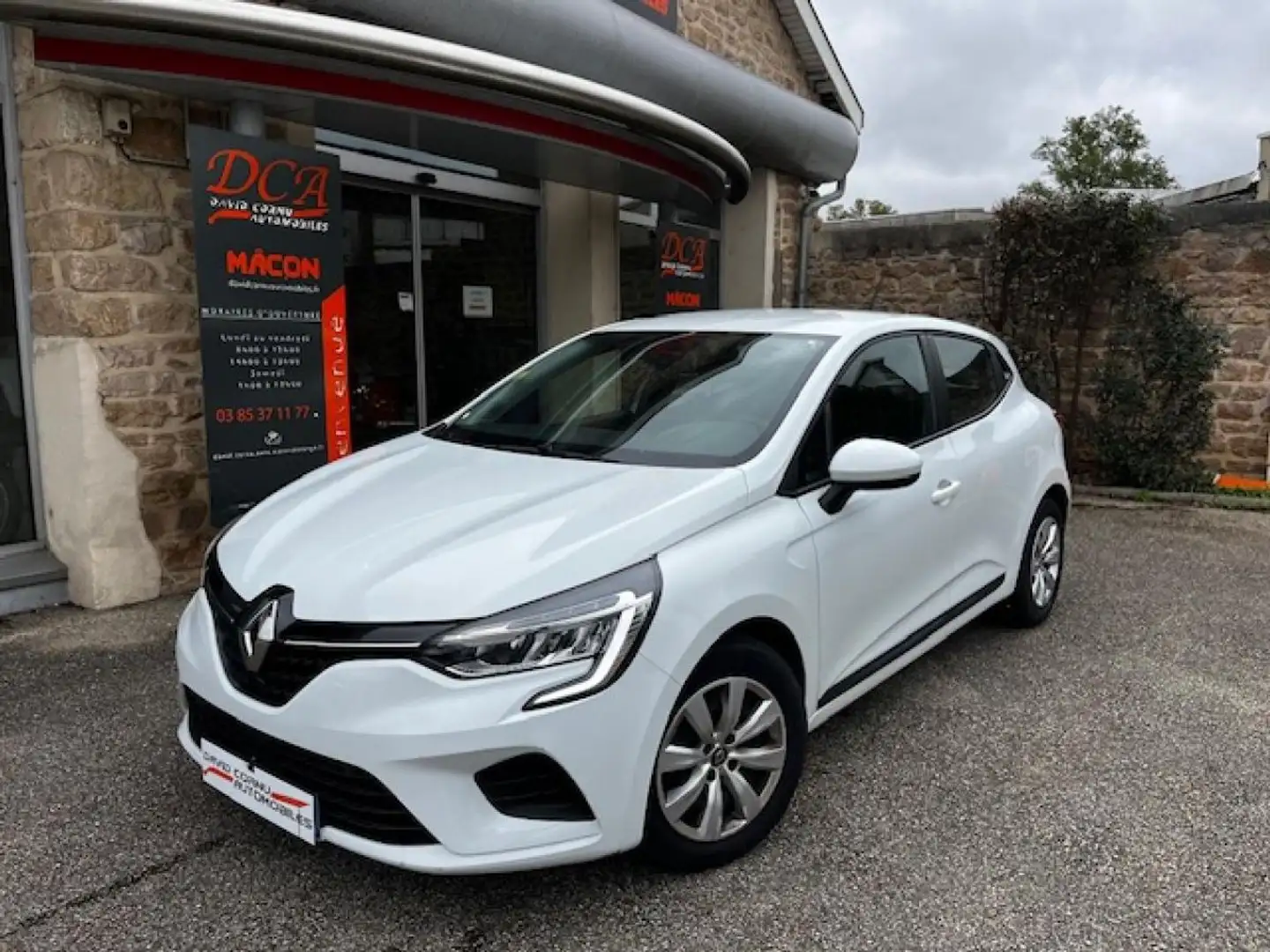 Renault Clio 1.5 Blue dCi - 85 V BERLINE Société Air Nav PHASE 1 Blanc - 1