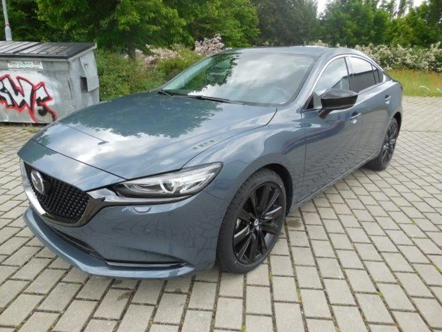 Mazda 6 2.5 SKYACTIVG 194PS HOMURA Tageszulassung, Lederau Gri - 1