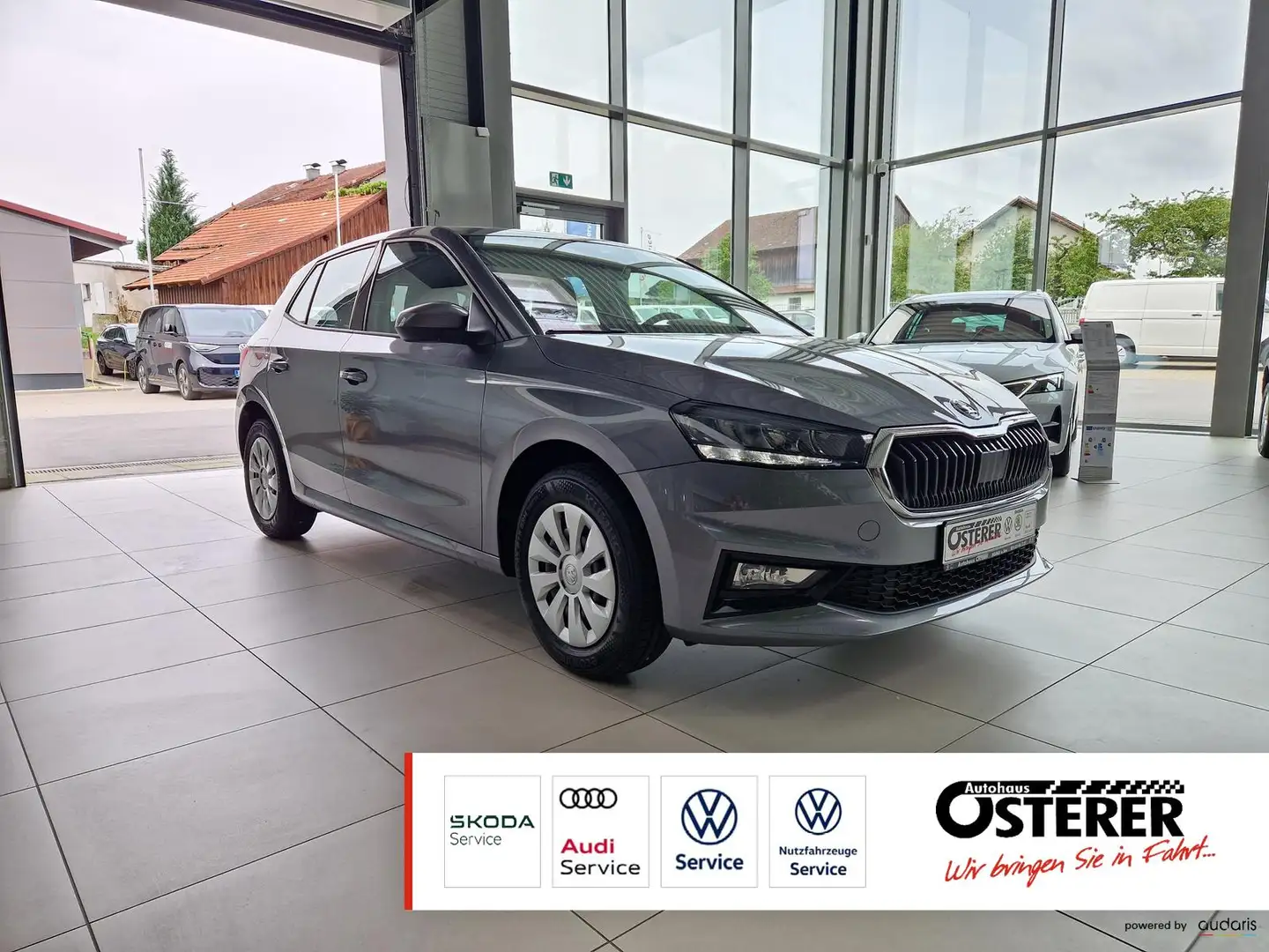 Skoda Fabia 1.0 TSI Ambition DSG-4 Jahre Garantie-Rückfahrkame Grijs - 1