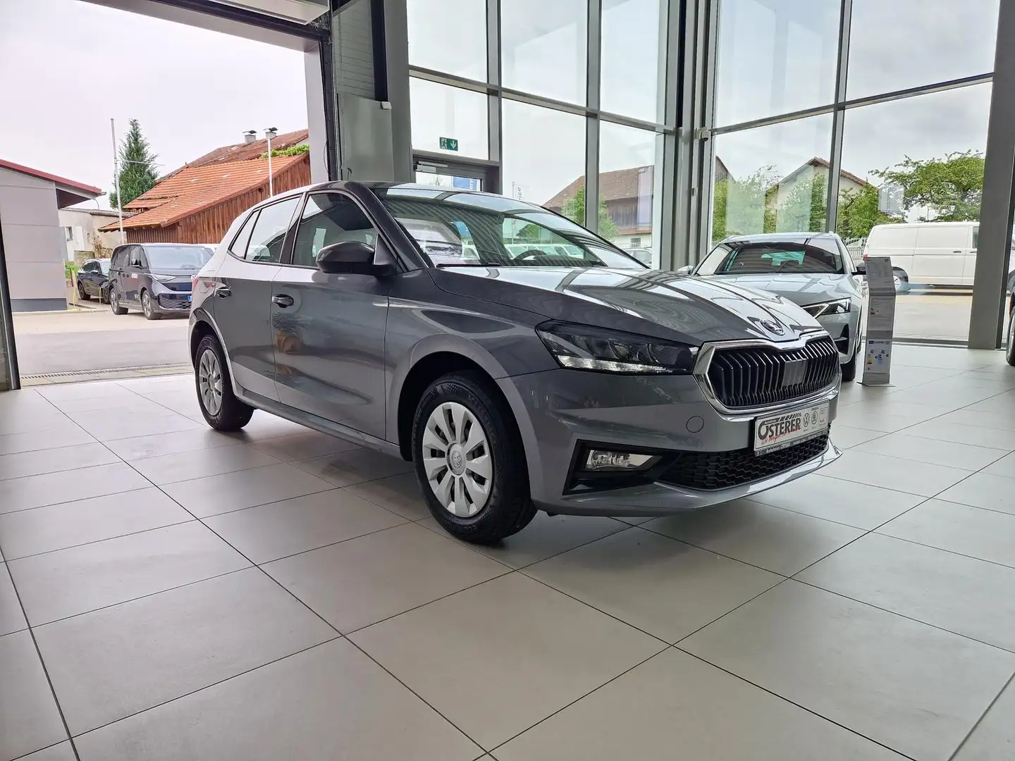 Skoda Fabia 1.0 TSI Ambition DSG-4 Jahre Garantie-Rückfahrkame Grijs - 2
