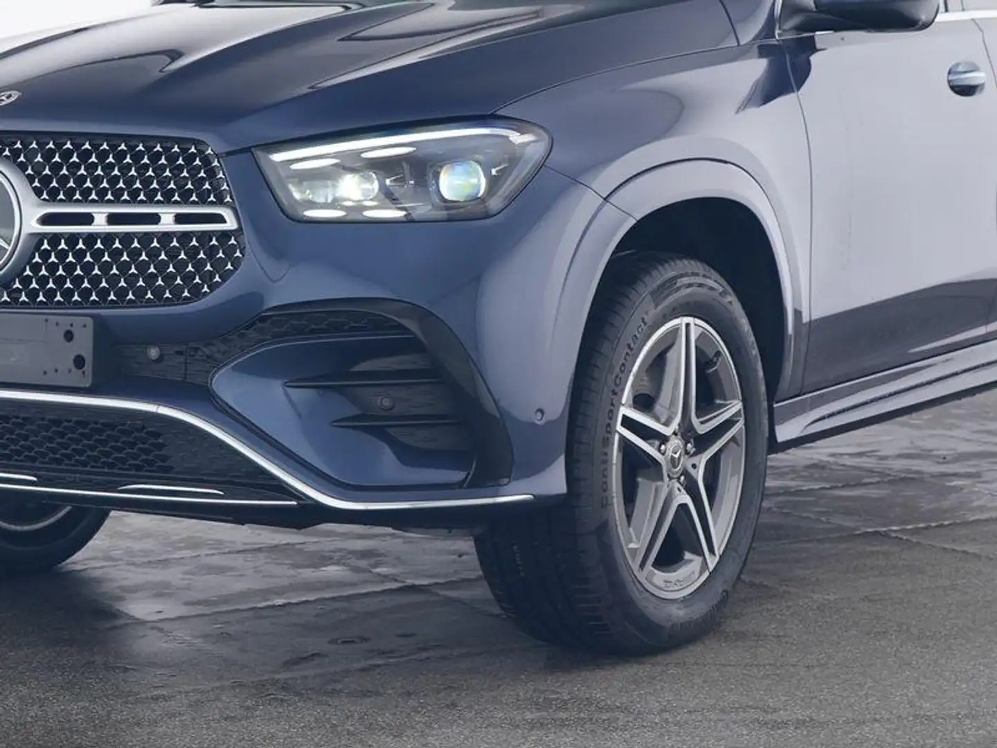 Mercedes-Benz GLE 350 de 4MATIC AMG Line + AIRMATIC + PANO DAK + TREKHAA Blauw - 2