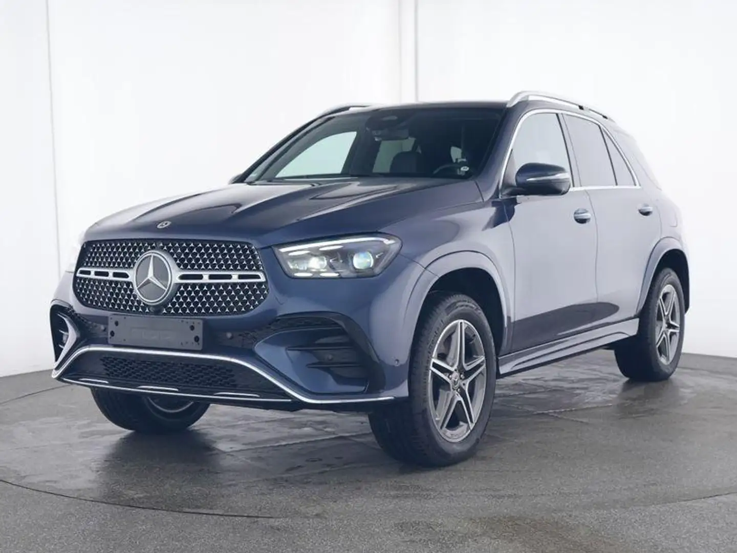 Mercedes-Benz GLE 350 de 4MATIC AMG Line + AIRMATIC + PANO DAK + TREKHAA Blauw - 1