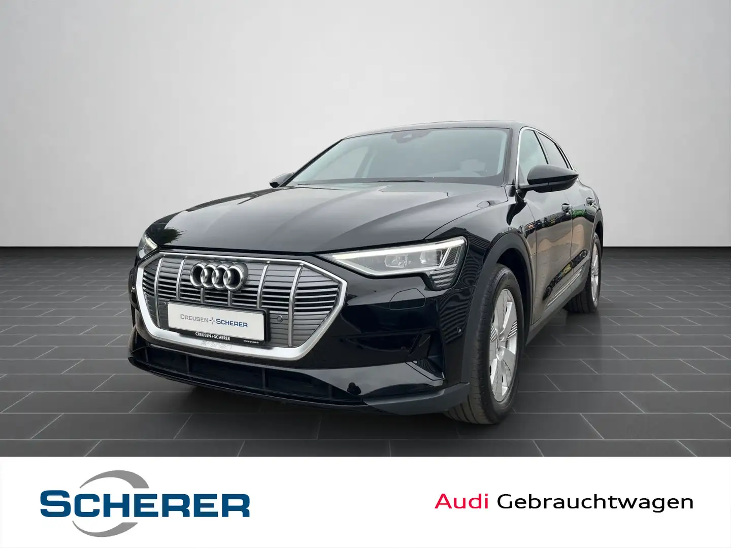 Audi e-tron 230 kW quattro NAVI SHZ LED GRA Noir - 1