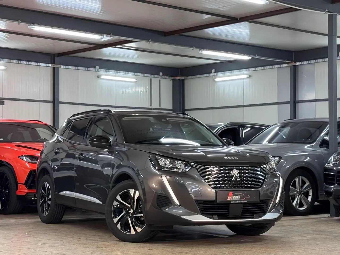 Peugeot 2008 Allure DAB*LED*SPUR*TLEDER*1.HAND Grau - 1