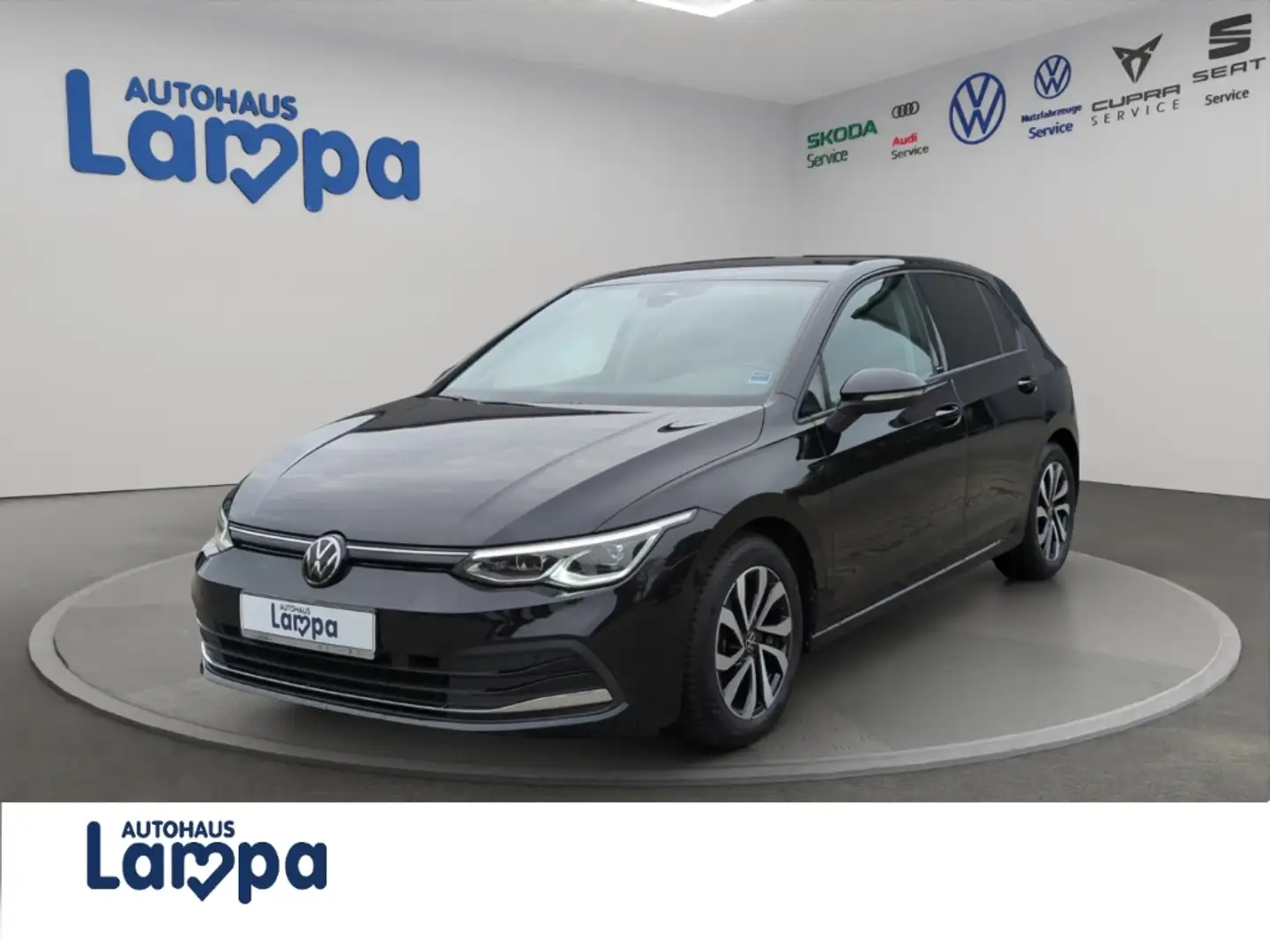 Volkswagen Golf Active 1.5 TSI LIGHT ASSIST, AHK, RFK, SHZ, KLIMA Schwarz - 1