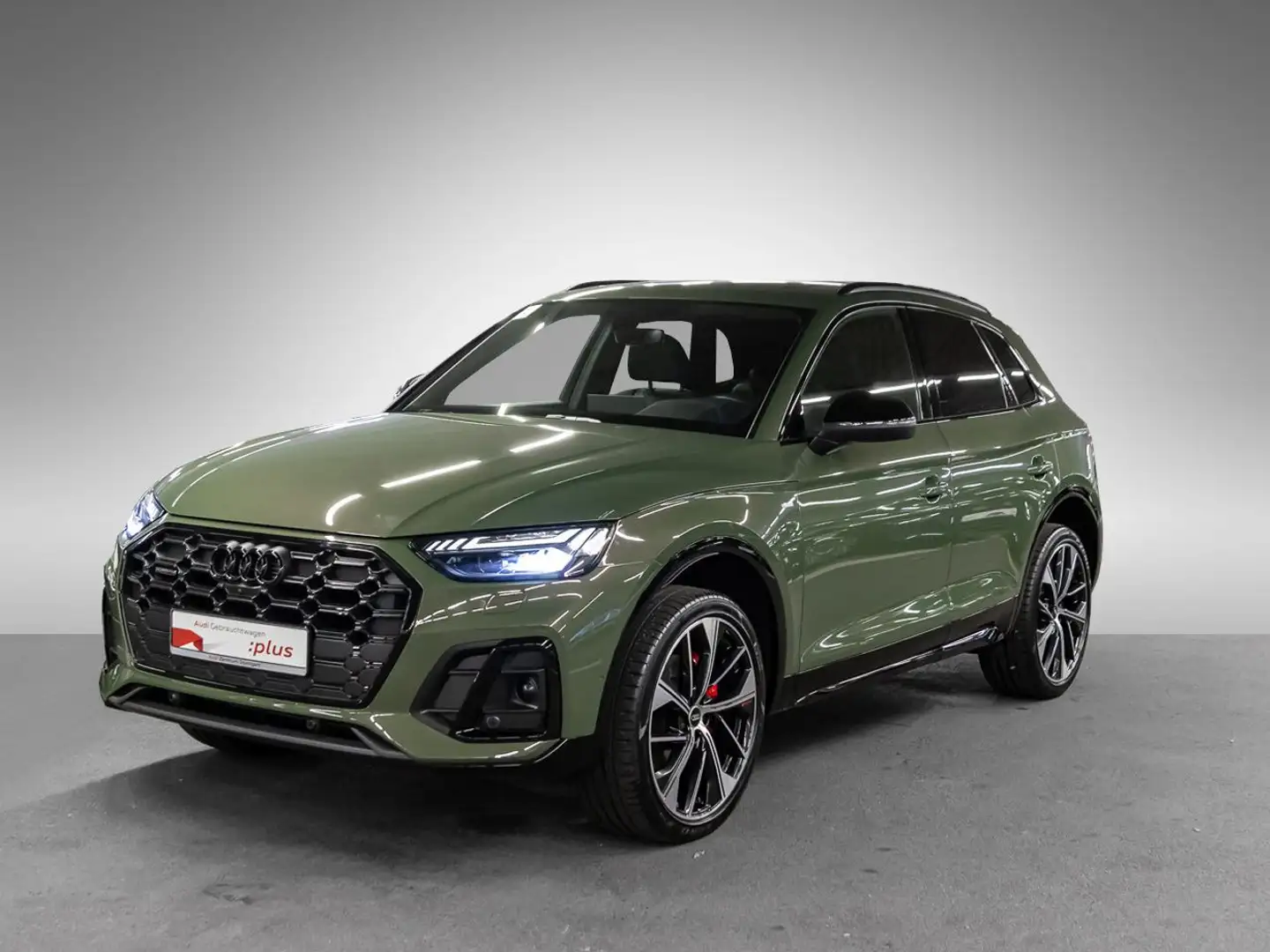 Audi Q5 40 TDI qu s line Competition Plus AHK Pano Grün - 2