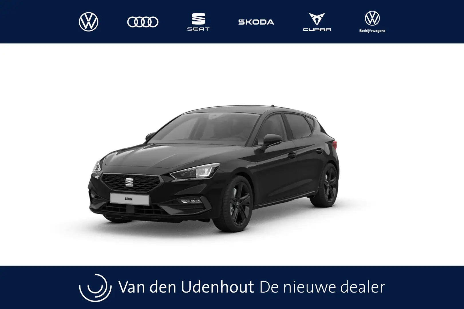 SEAT Leon 1.5 TSI eHybrid 204 6DSG FR Business Automaat Zwart - 1
