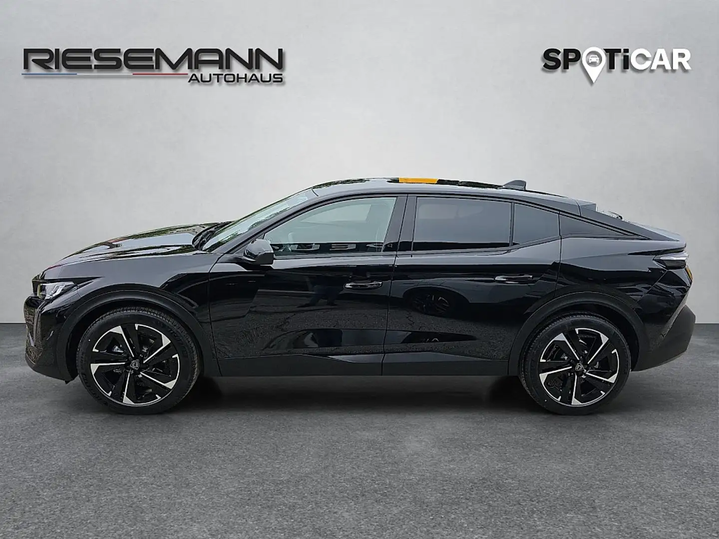 Peugeot 408 Hybrid 145 e-DCS6 Allure Schwarz - 2