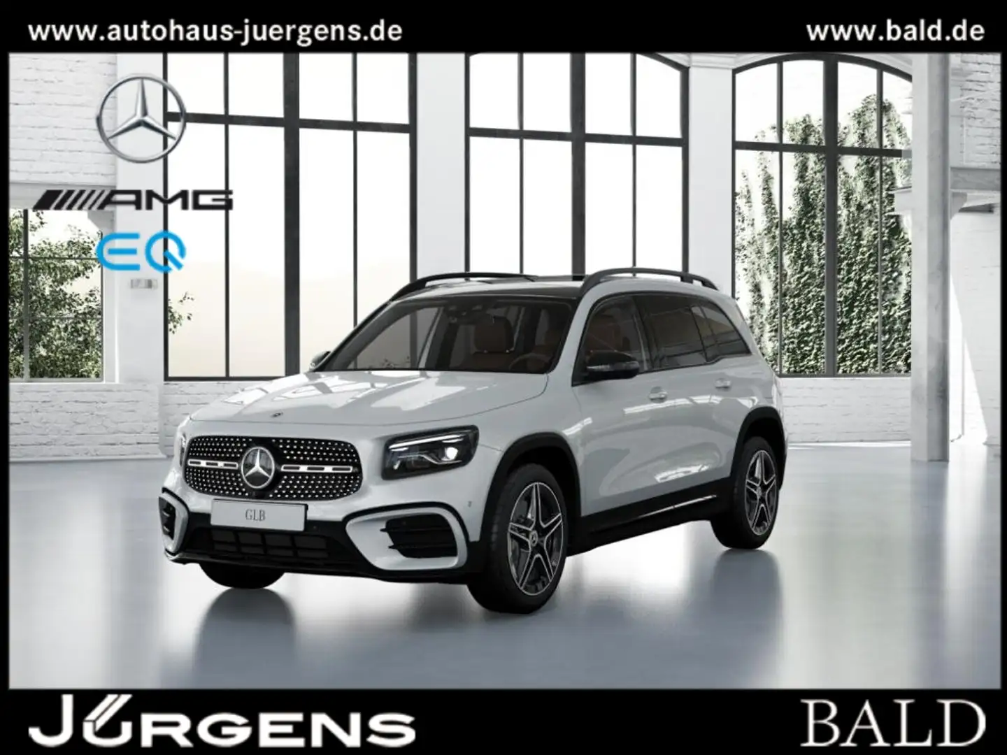 Mercedes-Benz GLB 220 4M AMG/Wide/ILS/Pano/AHK/Memo/Easy/Night Blanc - 1