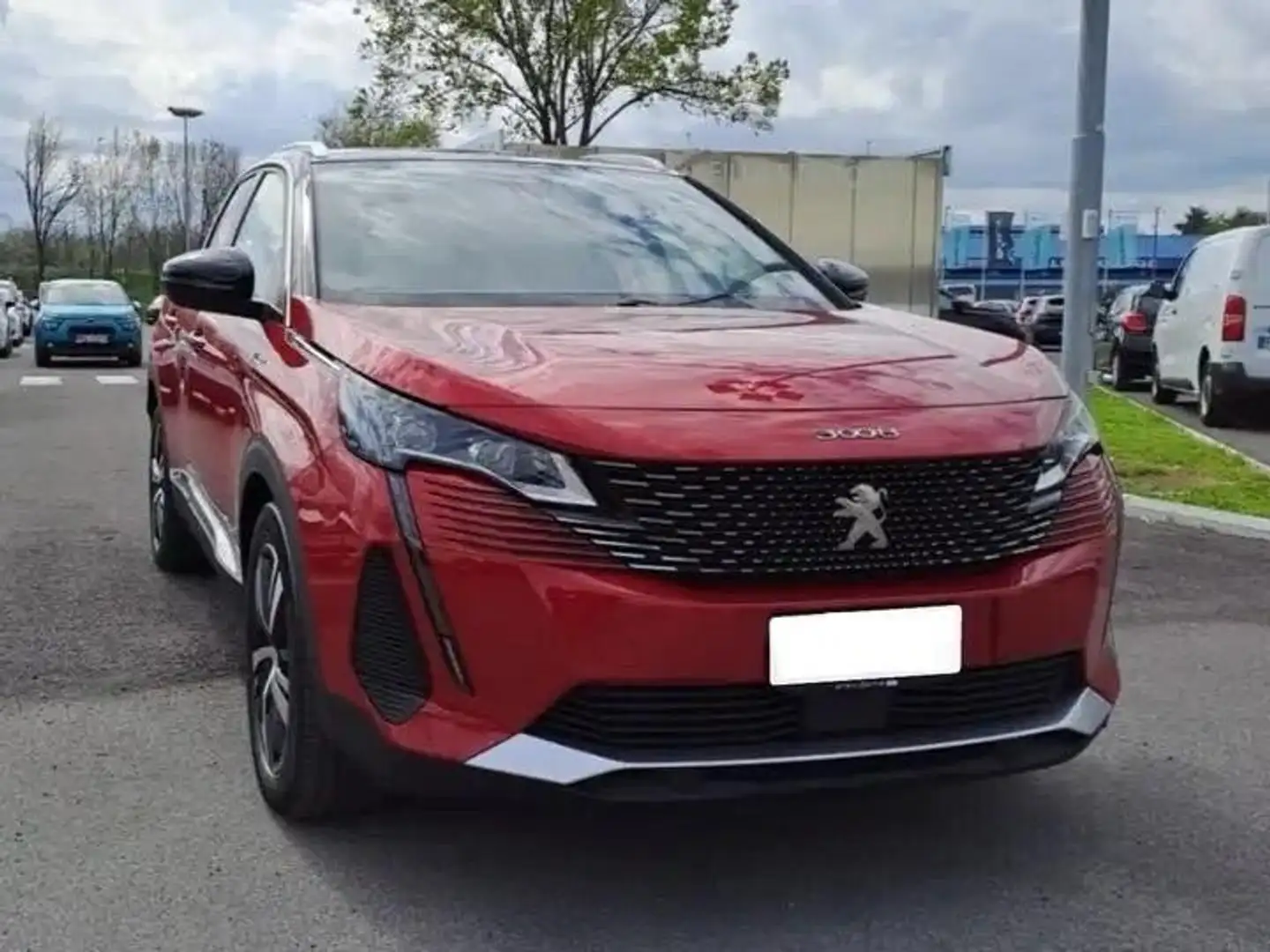 Peugeot 3008 1.6 hybrid4 phev GT Line 300cv e-eat8 Rojo - 1