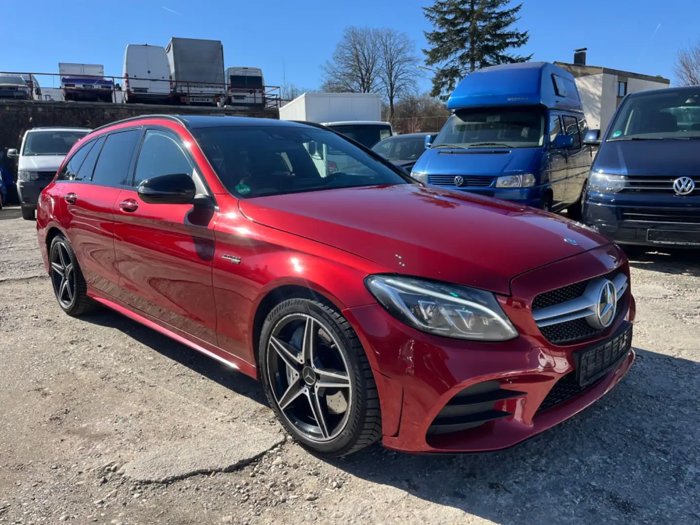 Mercedes-Benz C 43 AMG T AMG-Lorinser Designo*PANO*LED*BURMESTER* Rouge - 2