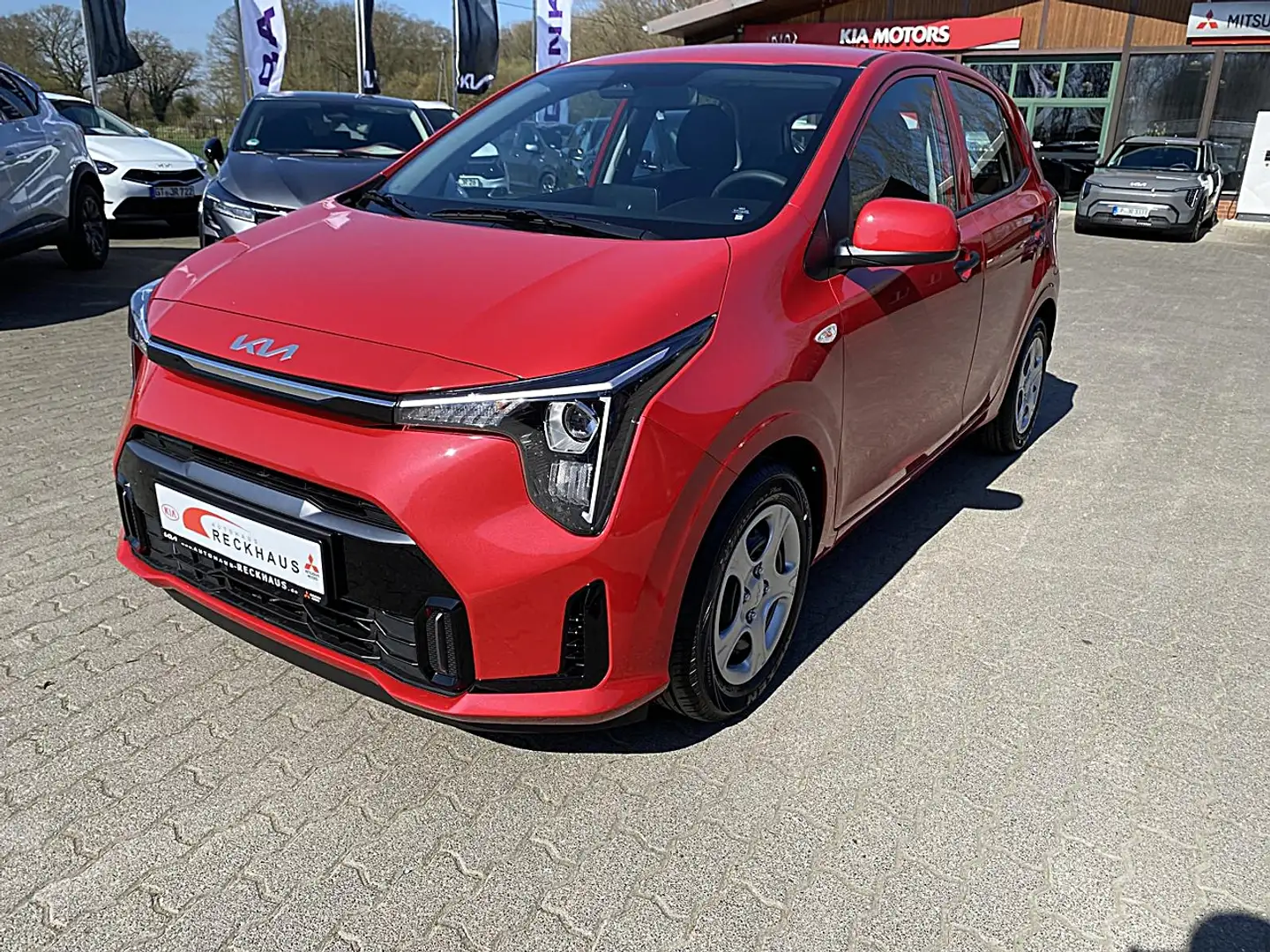 Kia Picanto PE2 1.0 MT EDITION 7 Klima Navi Rückfahrkamera Rot - 2