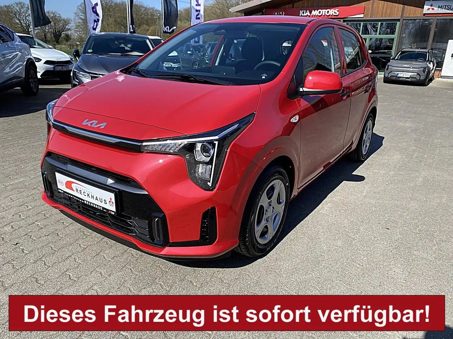 Kia Picanto PE2 1.0 MT EDITION 7 Klima Navi Rückfahrkamera Rouge - 2