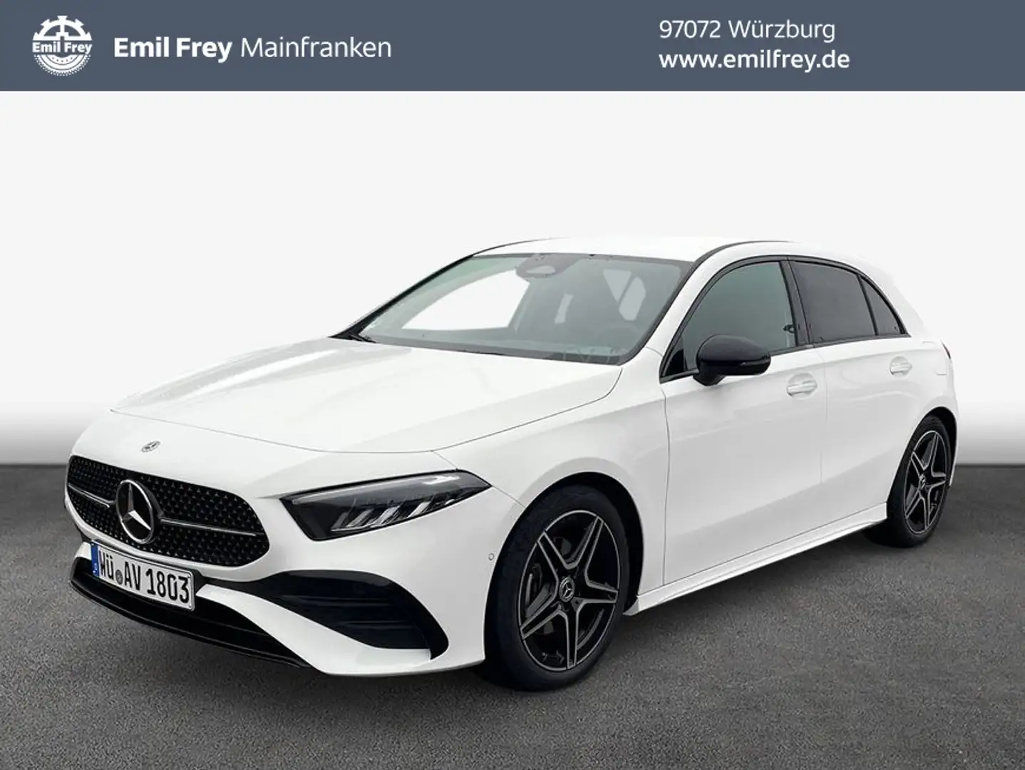 Mercedes-Benz A 180 A-Klasse White - 1