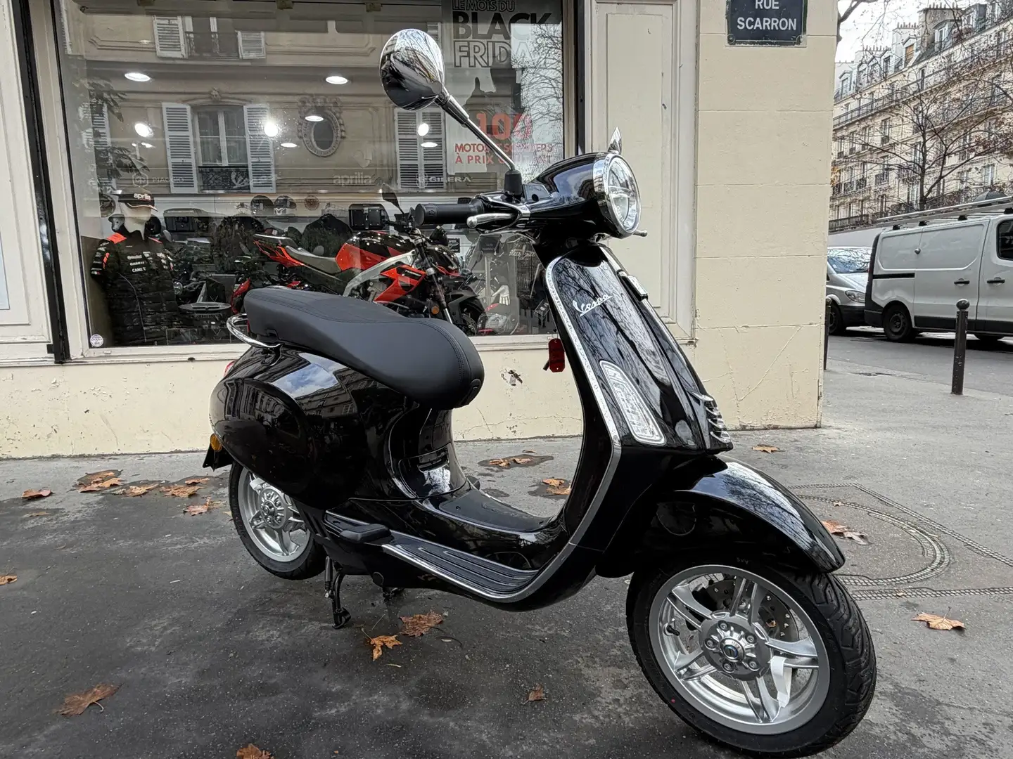 Vespa Primavera 50 Noir - 1
