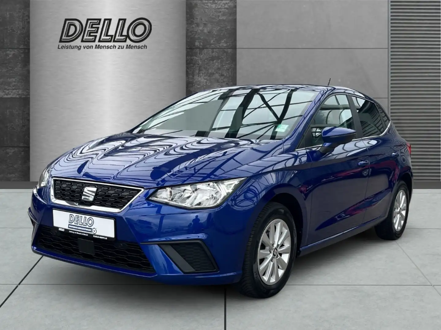 SEAT Ibiza Style 1.0 TSI Rückfahrmera. PDCv+h Berganfahrass. Azul - 1