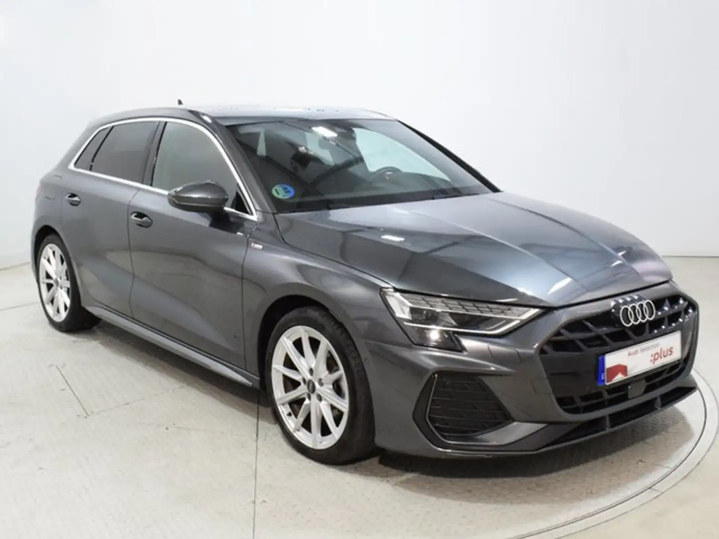 Audi A3 Sportback TDI S line S tronic 110kW Gris - 1