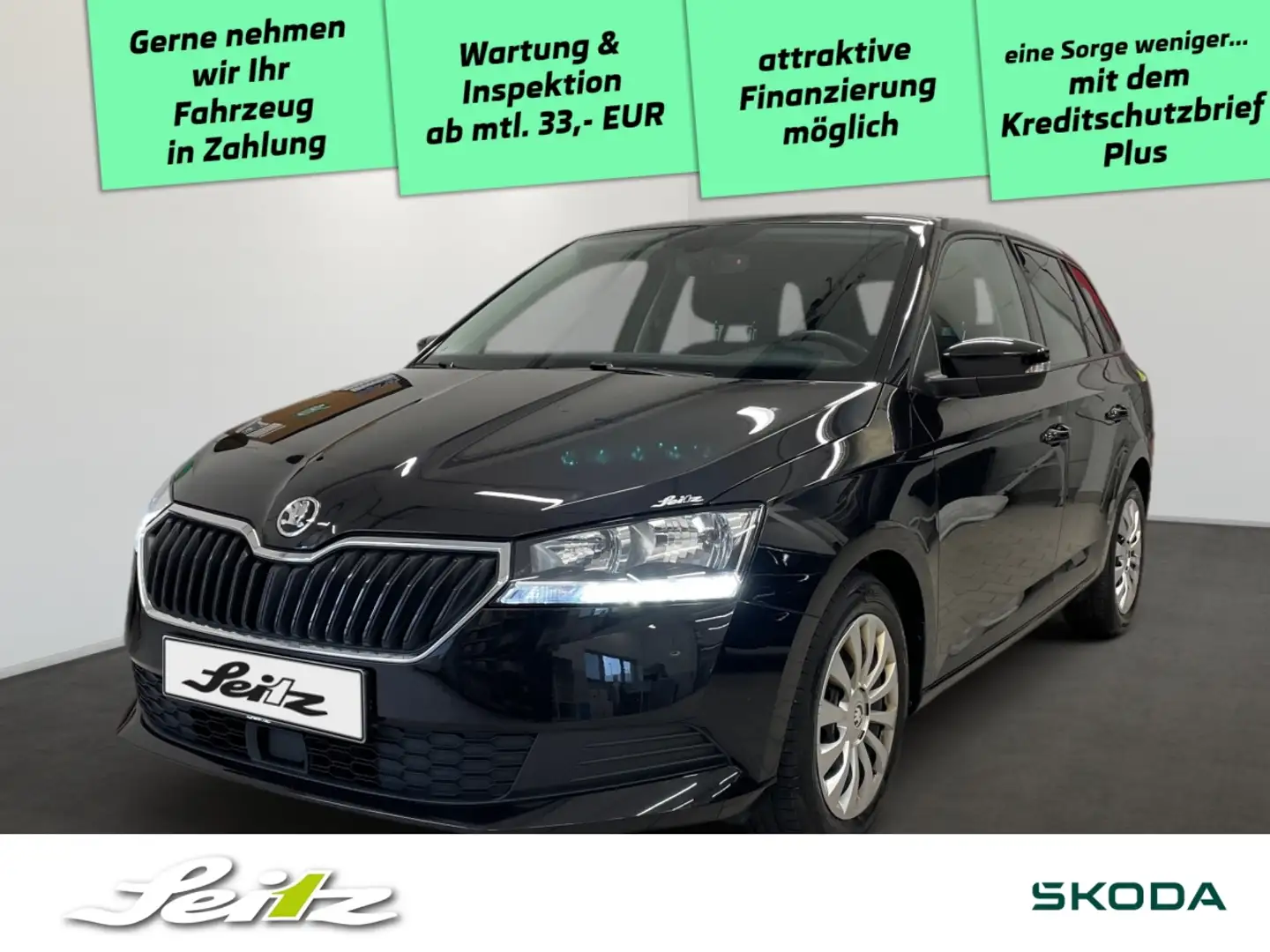 Skoda Fabia Combi 1.0 TSI Ambition *NAVI*DAB*START/STOP* Schwarz - 1