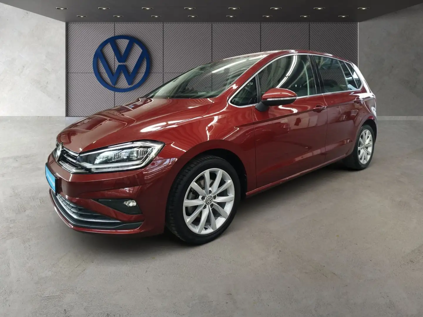 Volkswagen Golf Sportsvan 1.5 TSI DSG Highline Navi FrontAs Rot - 2