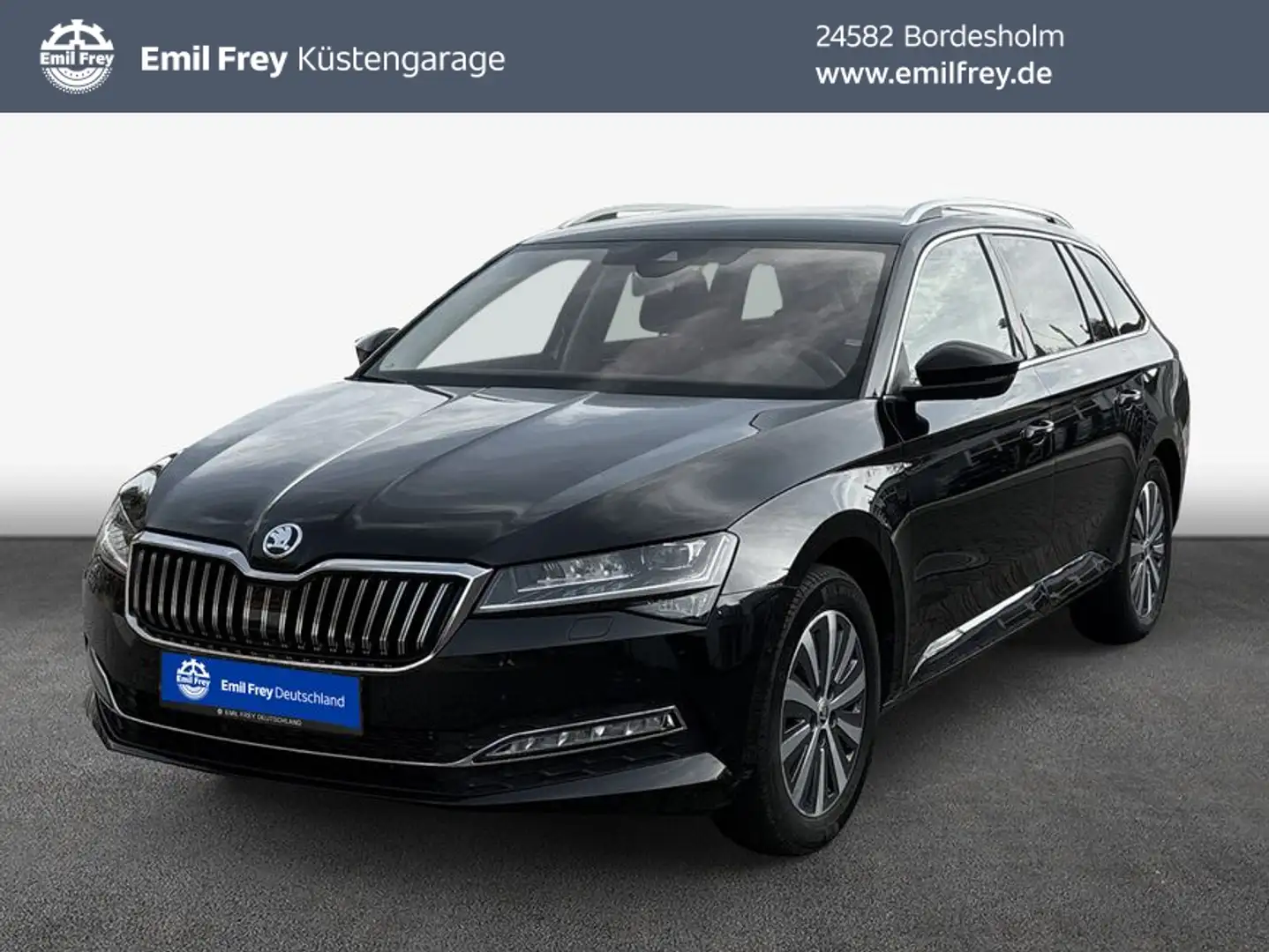 Skoda Superb Combi 2.0 TDI DSG Style Schwarz - 1