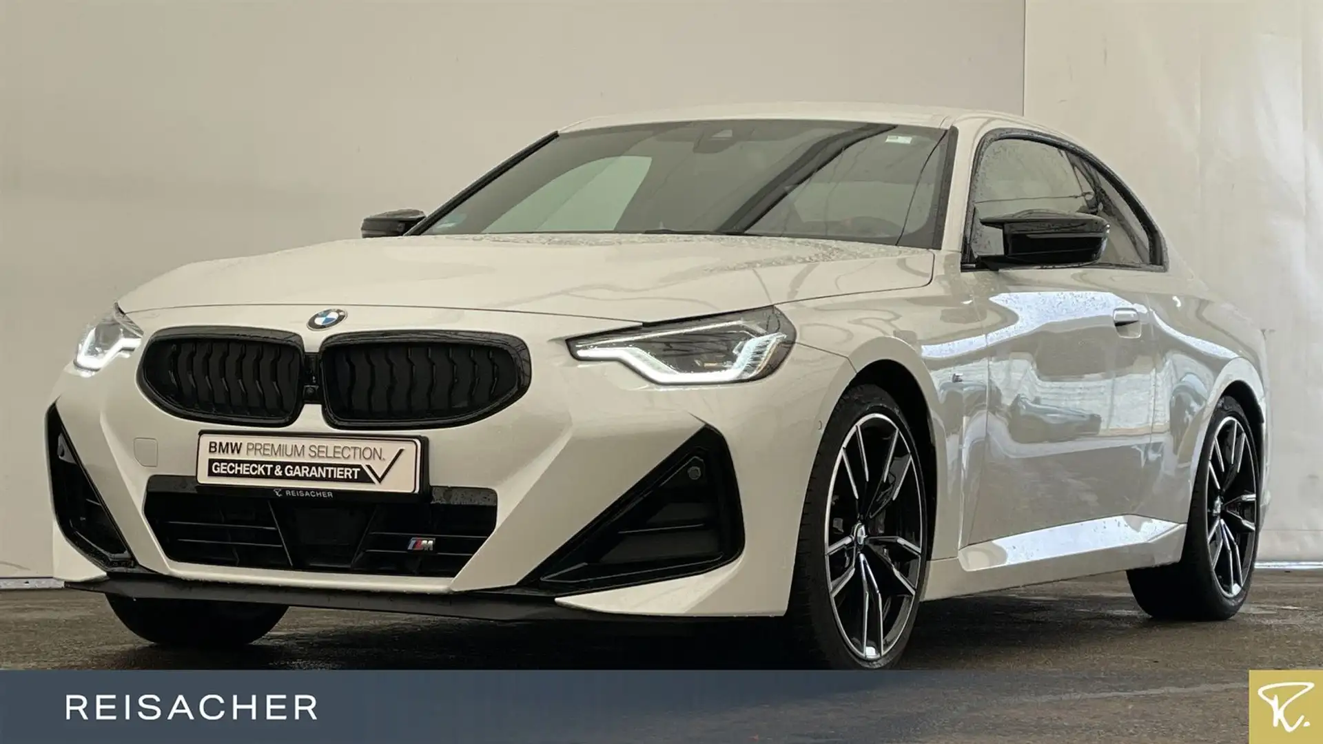 BMW 240 A xDrive Coupé LCPro HUD 360° SHZ 19" LM Weiß - 1