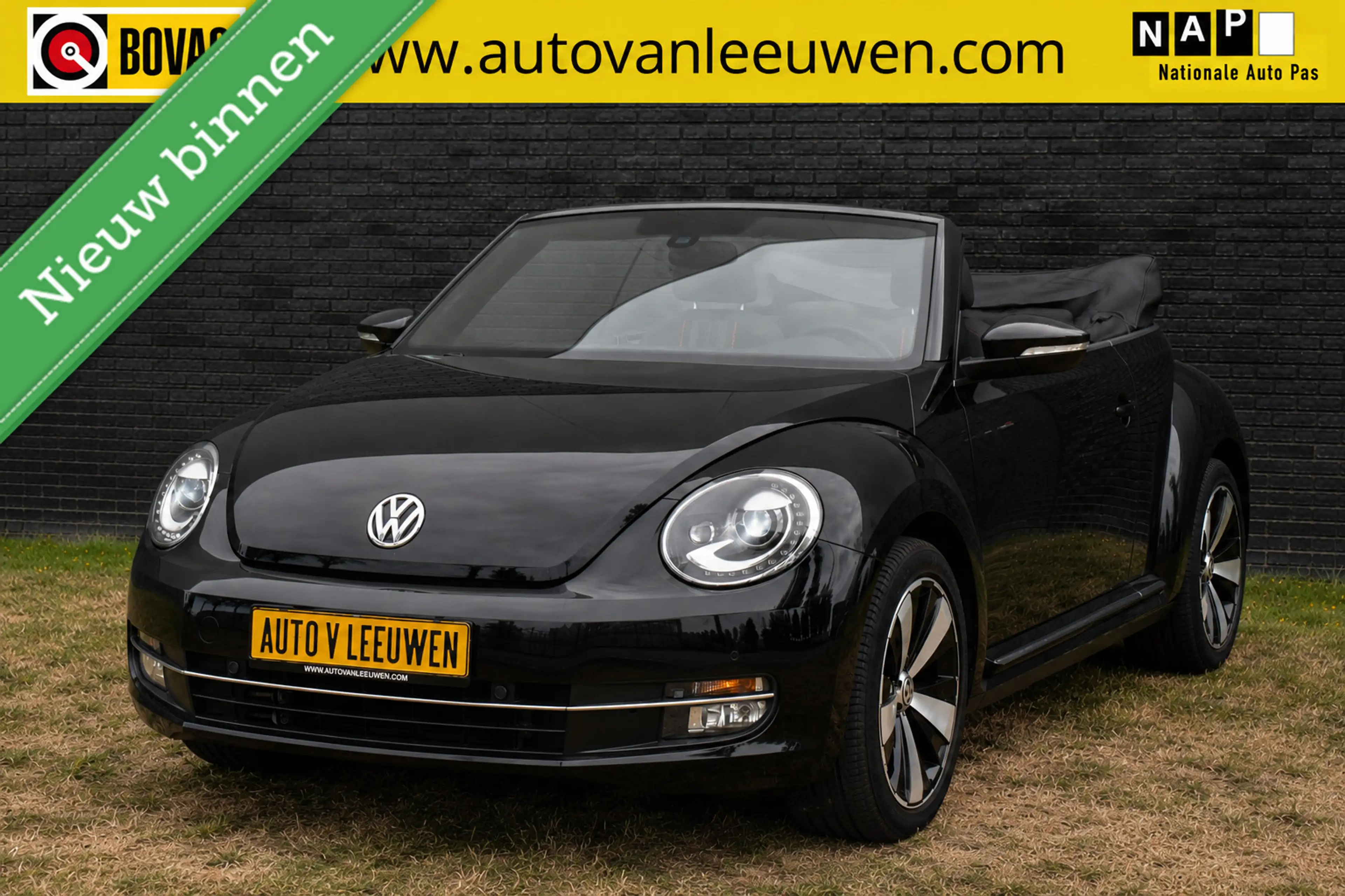 Volkswagen Beetle Cabriolet Turbo Club XENON-LED/CAMERA/PDC/STOELVW/ — photo 3