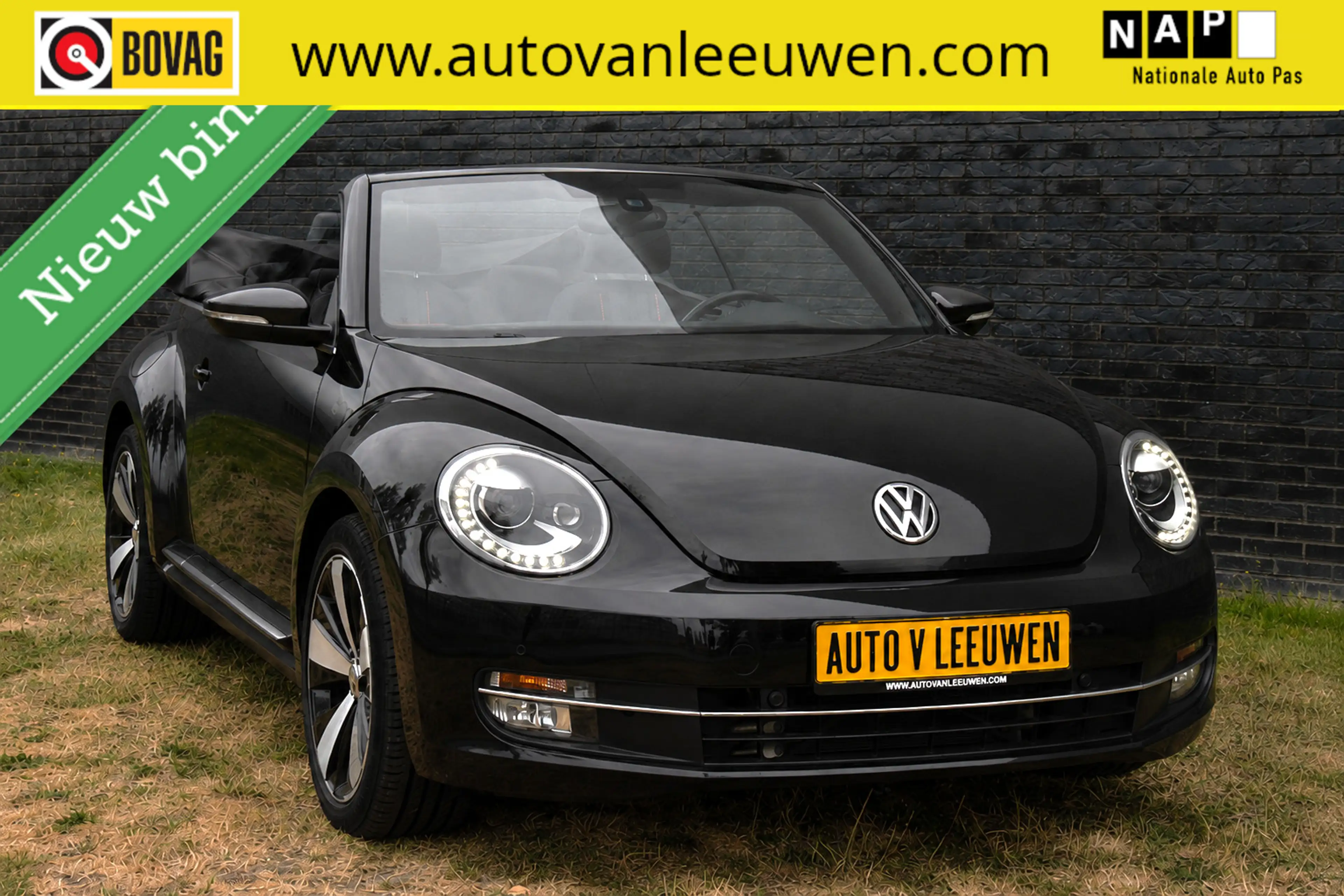 Volkswagen Beetle Cabriolet Turbo Club XENON-LED/CAMERA/PDC/STOELVW/
