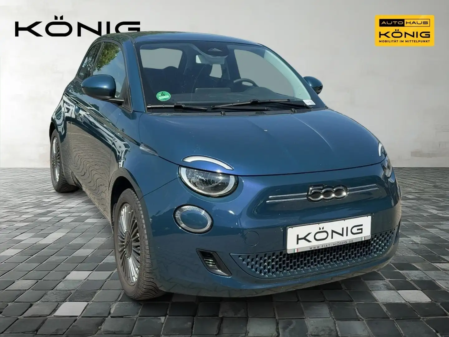 Fiat 500e Icon CCS Tempomat Klimaautomatik Carplay Grün - 2