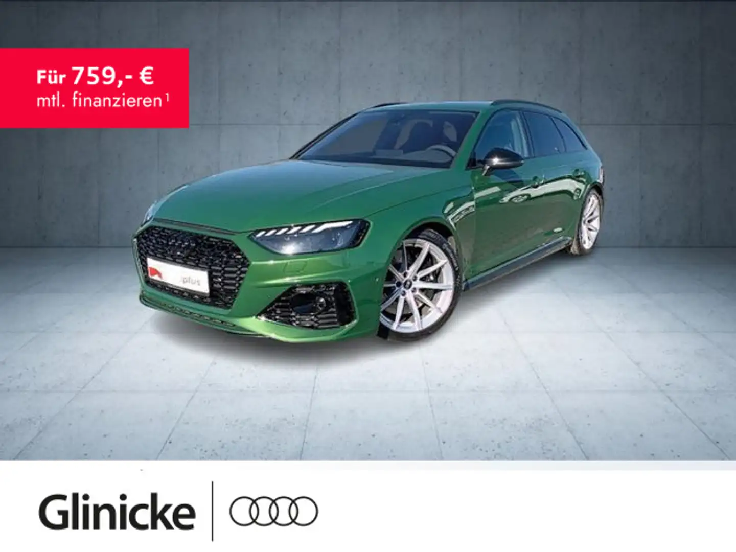 Audi RS4 RS4 Avant RS-Aga/B&O/Pano/Assist/Maritx/280/ACC/ Green - 1