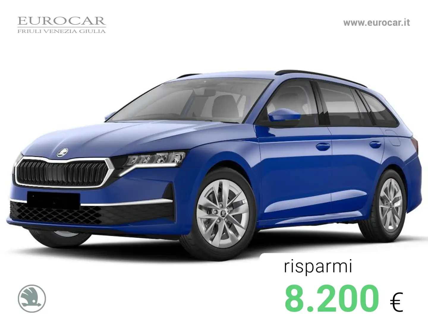 Skoda Octavia wagon 1.5 tsi mhev selection 115cv dsg Blu/Azzurro - 1