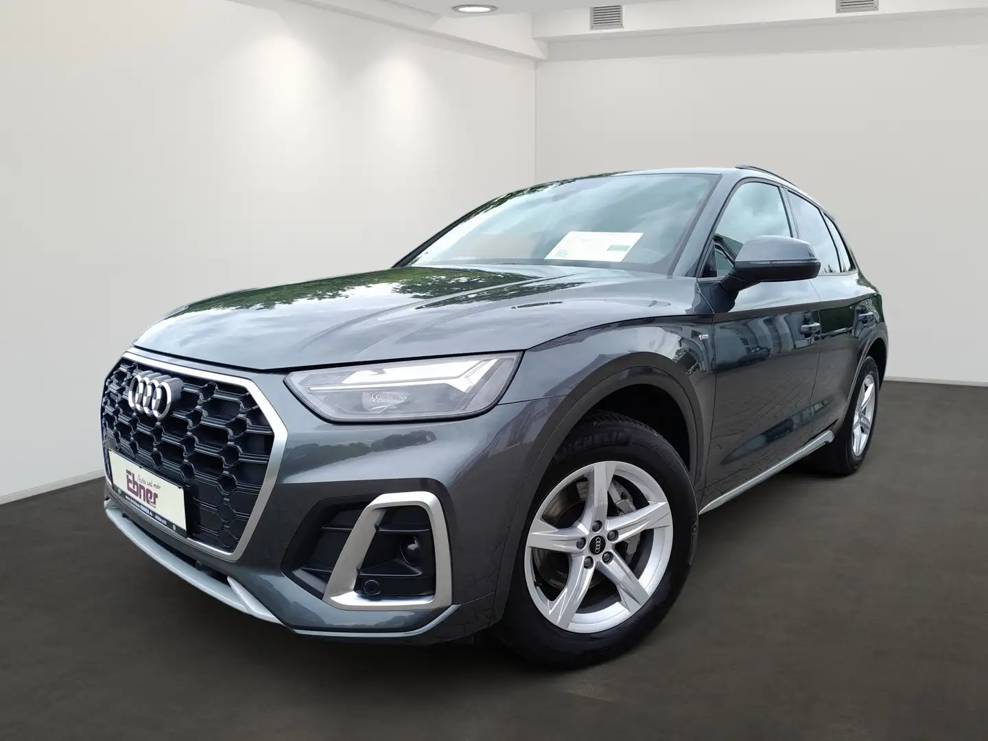 Audi Q5 S-LINE 40TDI QUATTRO S-TRONIC AHK+LED+NAVI+APP+GRA Grau - 2
