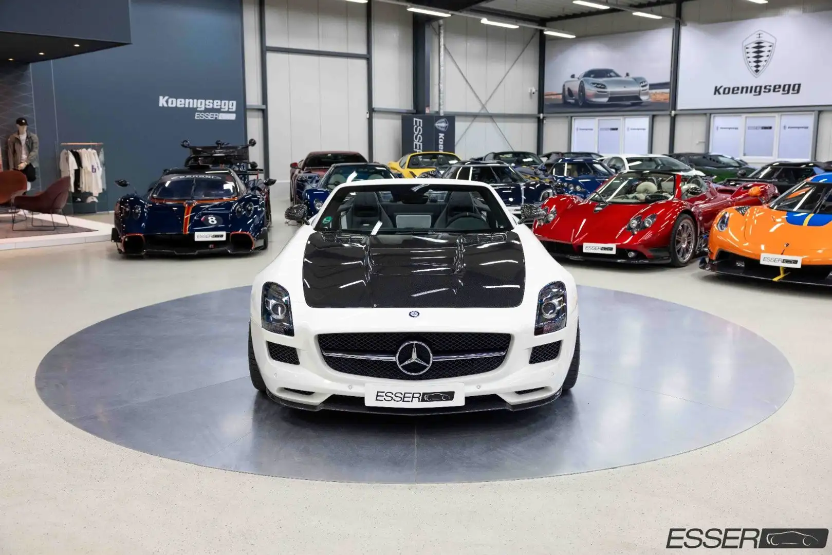 Mercedes-Benz SLS GT Final Edition Roadster | 1/350 Beyaz - 2