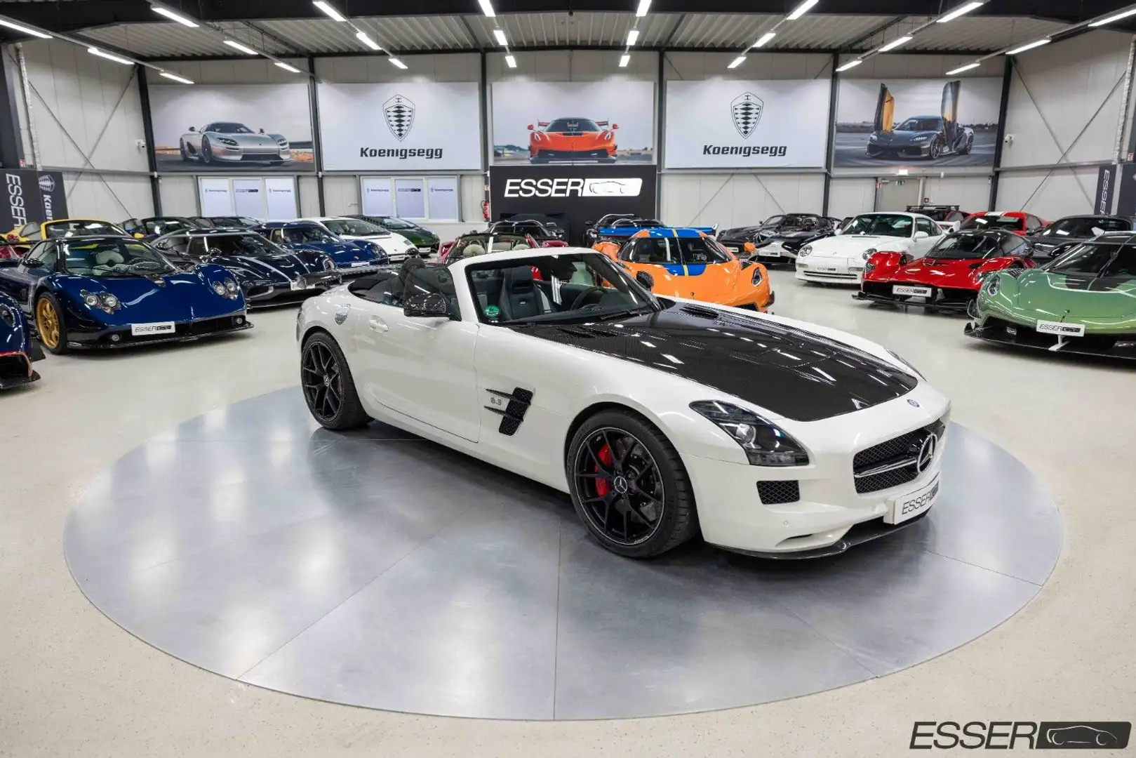Mercedes-Benz SLS GT Final Edition Roadster | 1/350 Beyaz - 1