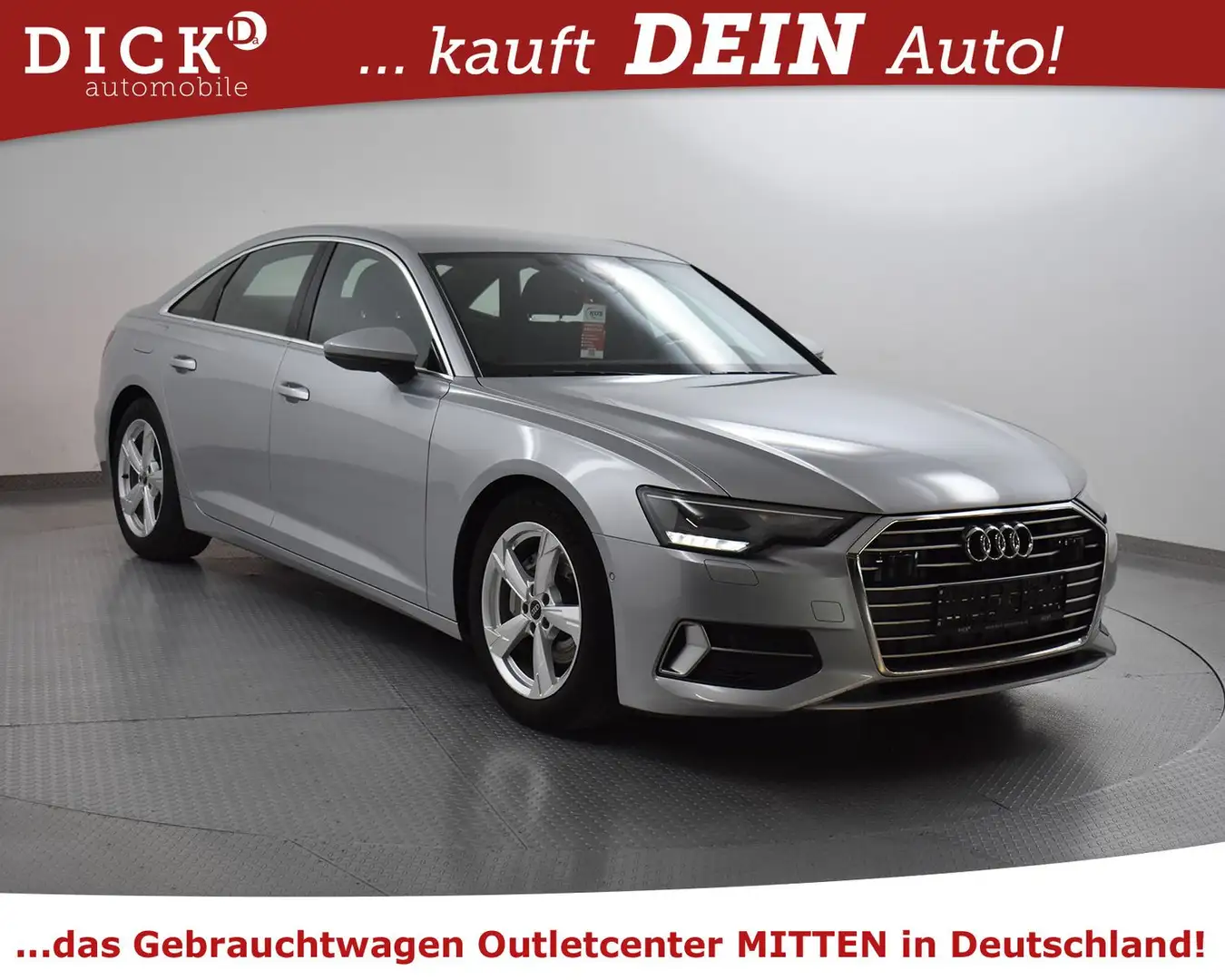 Audi A6 40d S-tr. Sport NAVI+LED+SHZ+DAB+ACC+TEMP+18" Grau - 1
