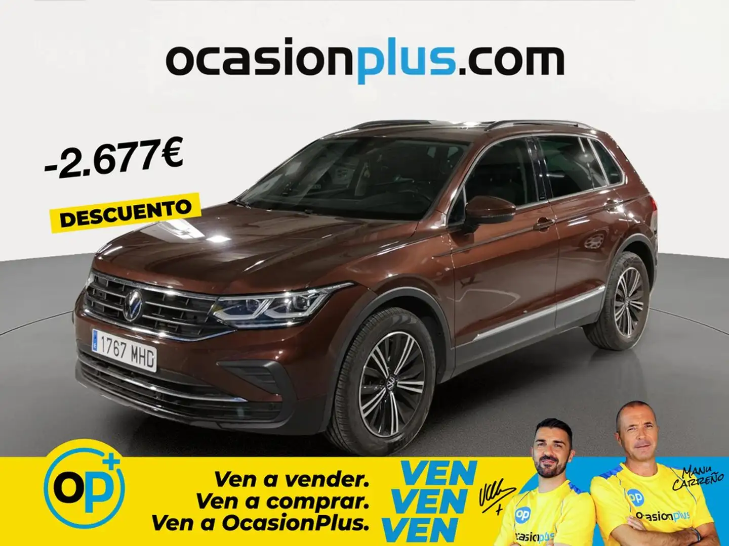 Volkswagen Tiguan 2.0TDI Life DSG 110kW Marrón - 1