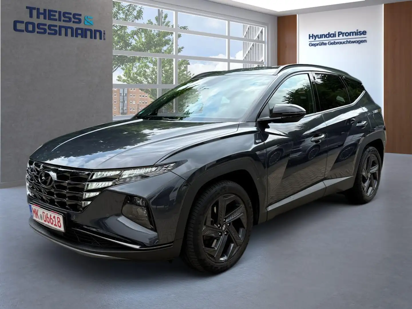 Hyundai TUCSON +48V 7-DCT 150PS 2WD Blackline, 19 Zoll Grau - 1