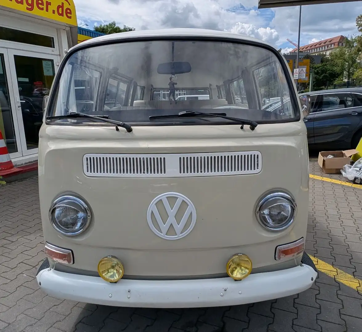 Volkswagen T2 WERTGUTA. NOTE 2*RESTAURIERT*GUTER ZUST.*8-Si Бежевий - 2