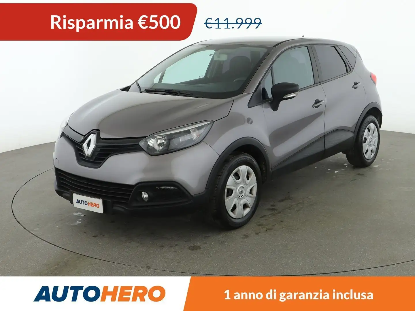 Renault Captur 1.5 dCi Energy Life 90 CV Gris - 1