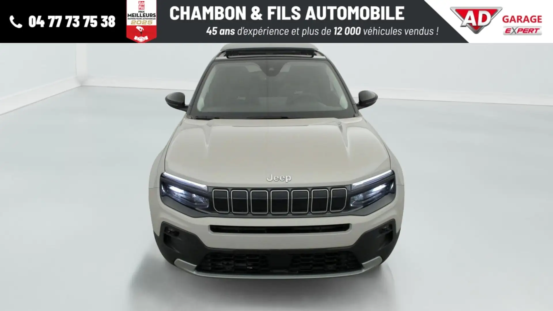 Jeep Avenger 1.2 Turbo T3 100 ch Summit Gris - 2