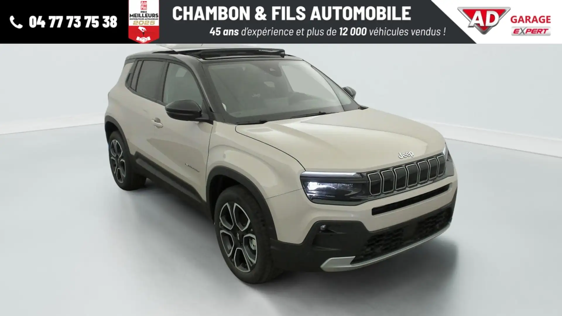 Jeep Avenger 1.2 Turbo T3 100 ch Summit Gris - 1