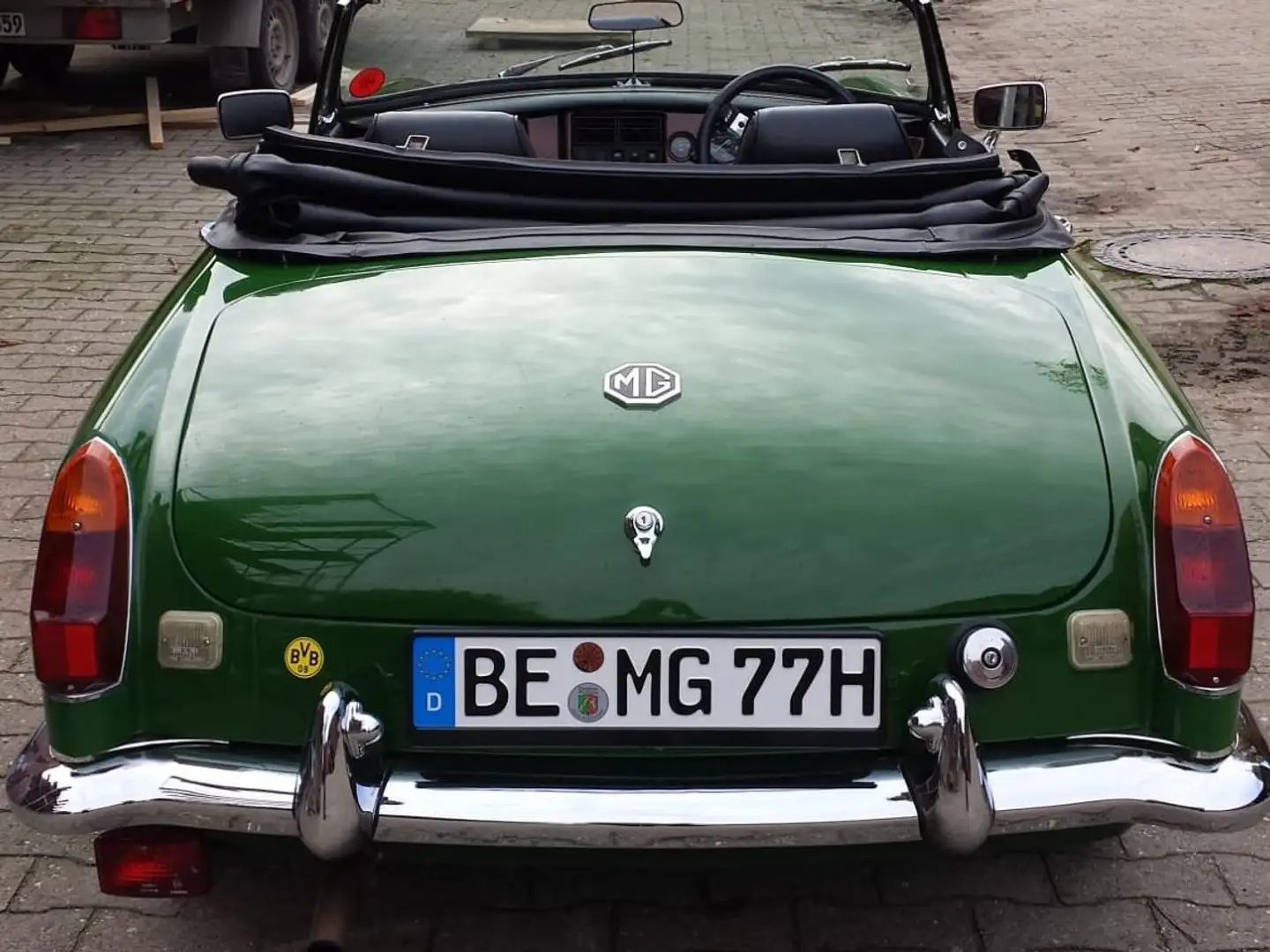 MG MGB Oldtimer Cabrio Vert - 2