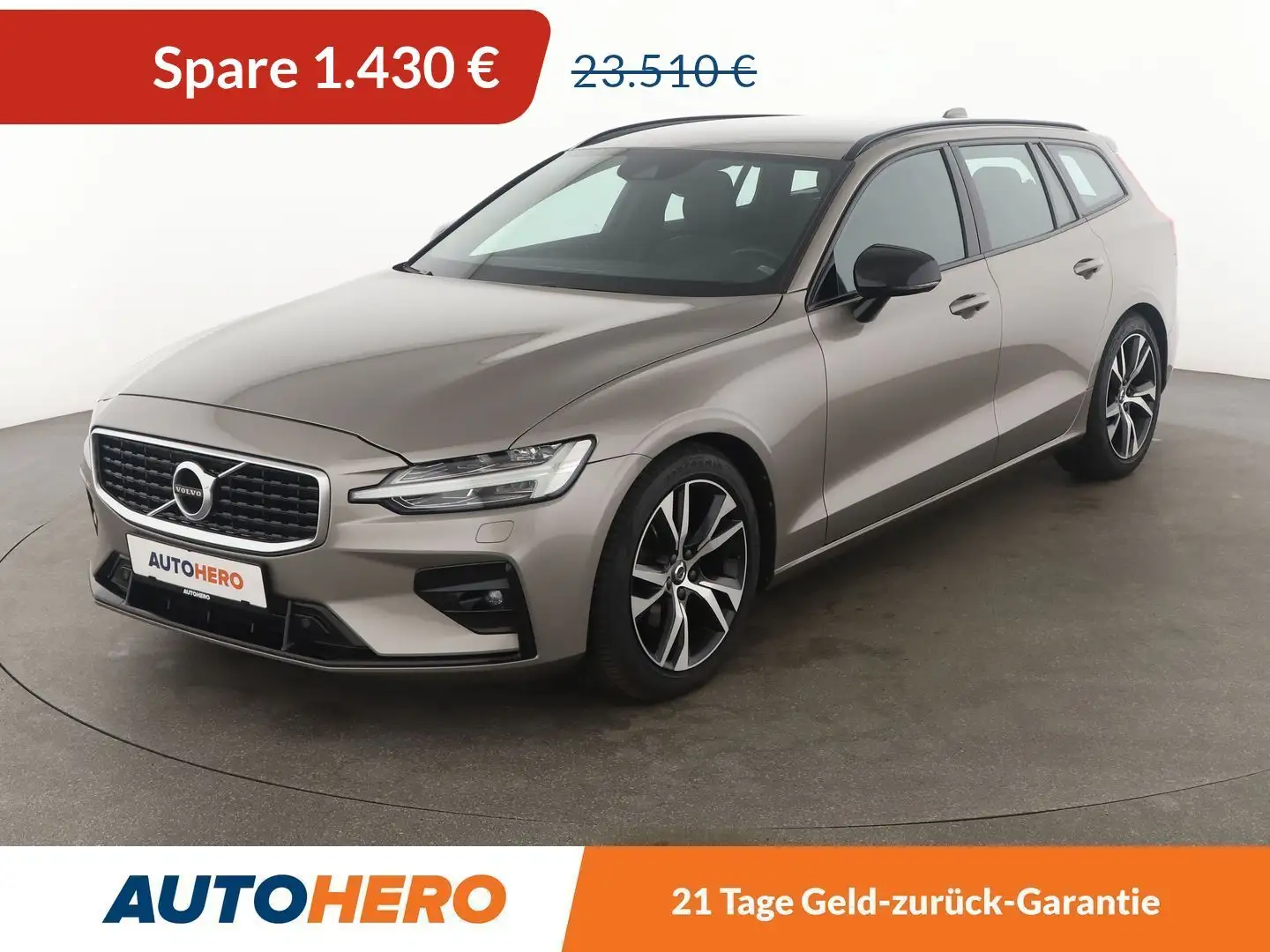 Volvo V60 2.0 D3 R-Design Aut.*NAVI*ACC*CAM*PDC*SHZ* Серый - 1