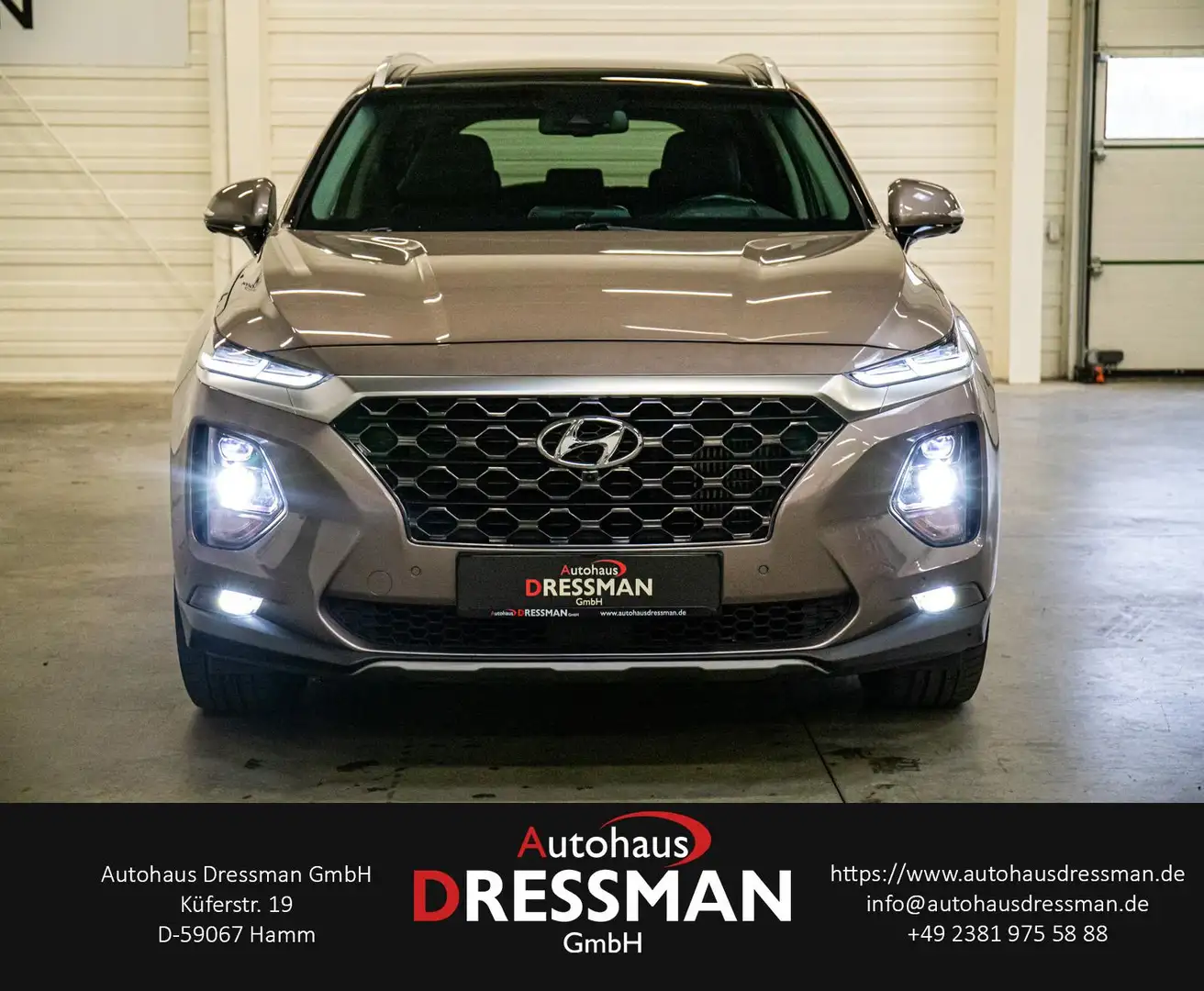 Hyundai SANTA FE 2.2 CRDi Premium 4WD KRELL HuD PANO LED Bronze - 2