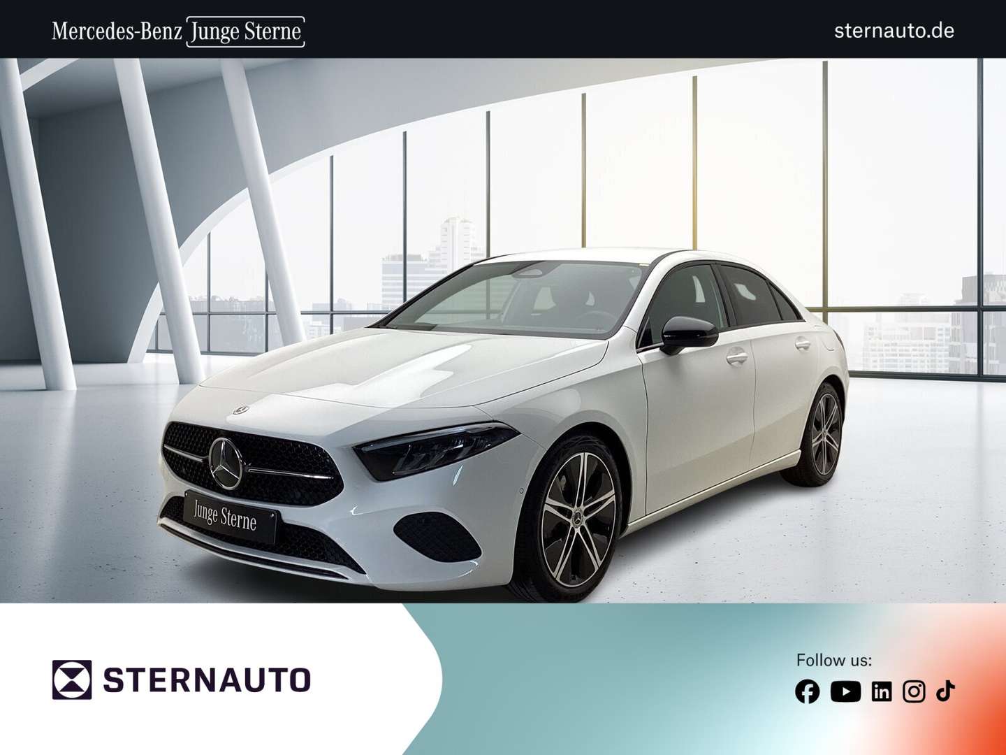 Mercedes-Benz A 180 nuo 478 €/ mėn Dyzelinas 2025m. Sedanas Automatinė