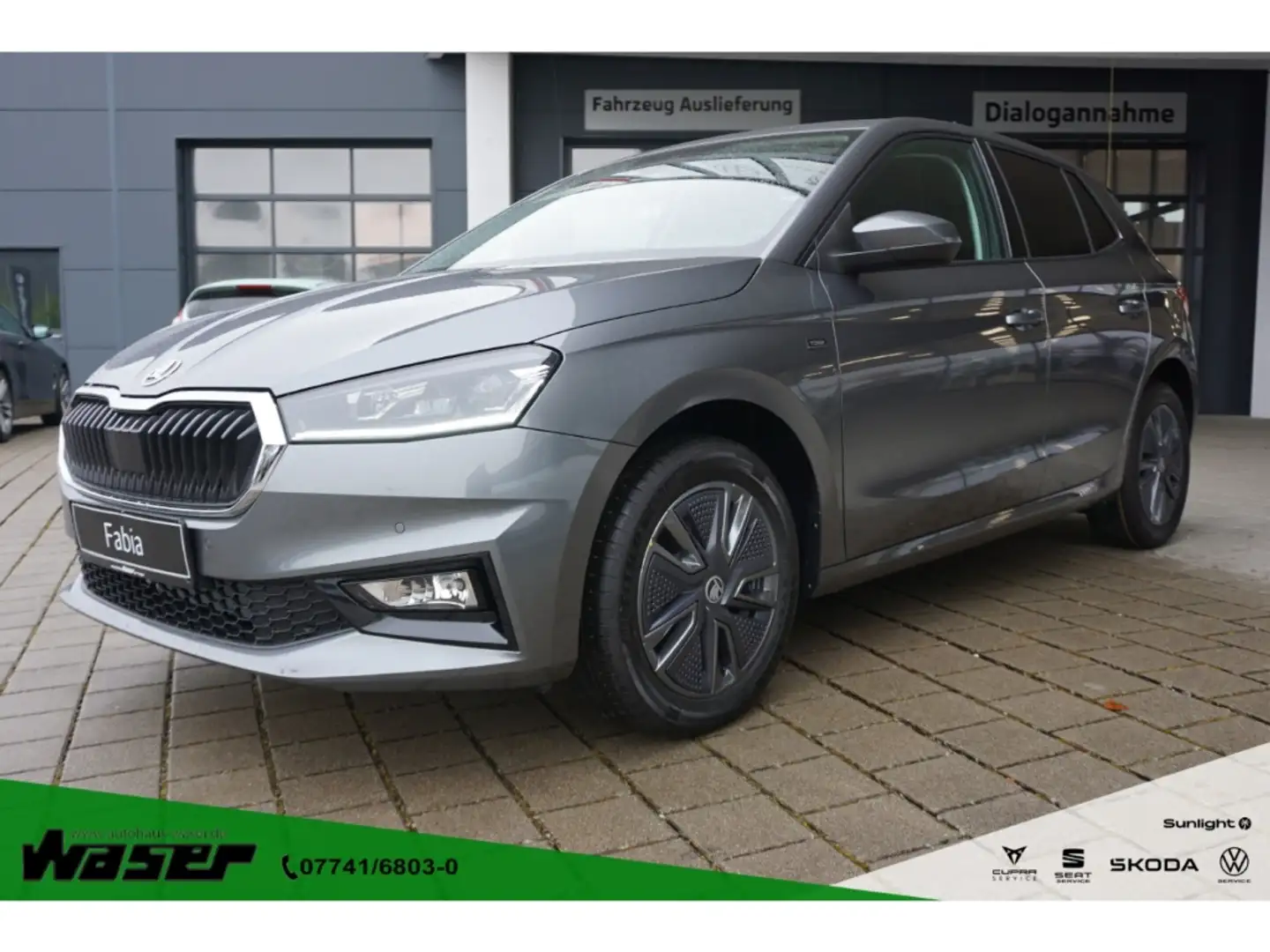 Skoda Fabia 1.0 TSI Tour DSG ACC Climatr. Winter LM DAB 16''LM Grau - 1