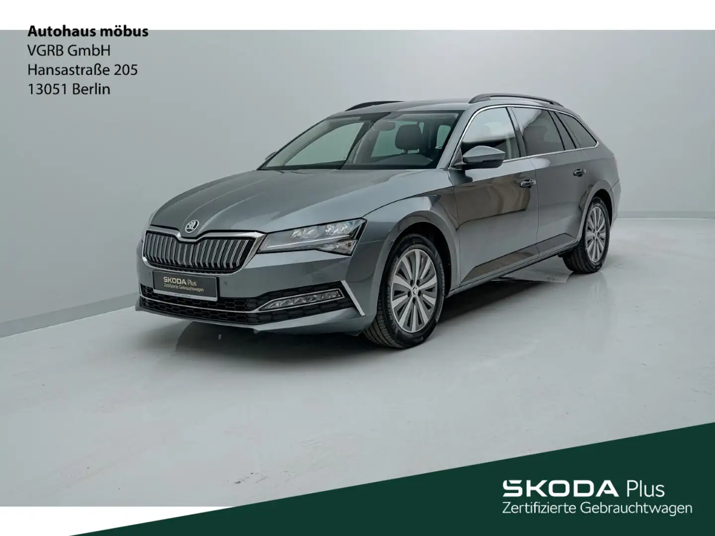 Skoda Superb Combi 1.4 TSI  iV Ambition DSG*Kessy*APP* Gris - 2