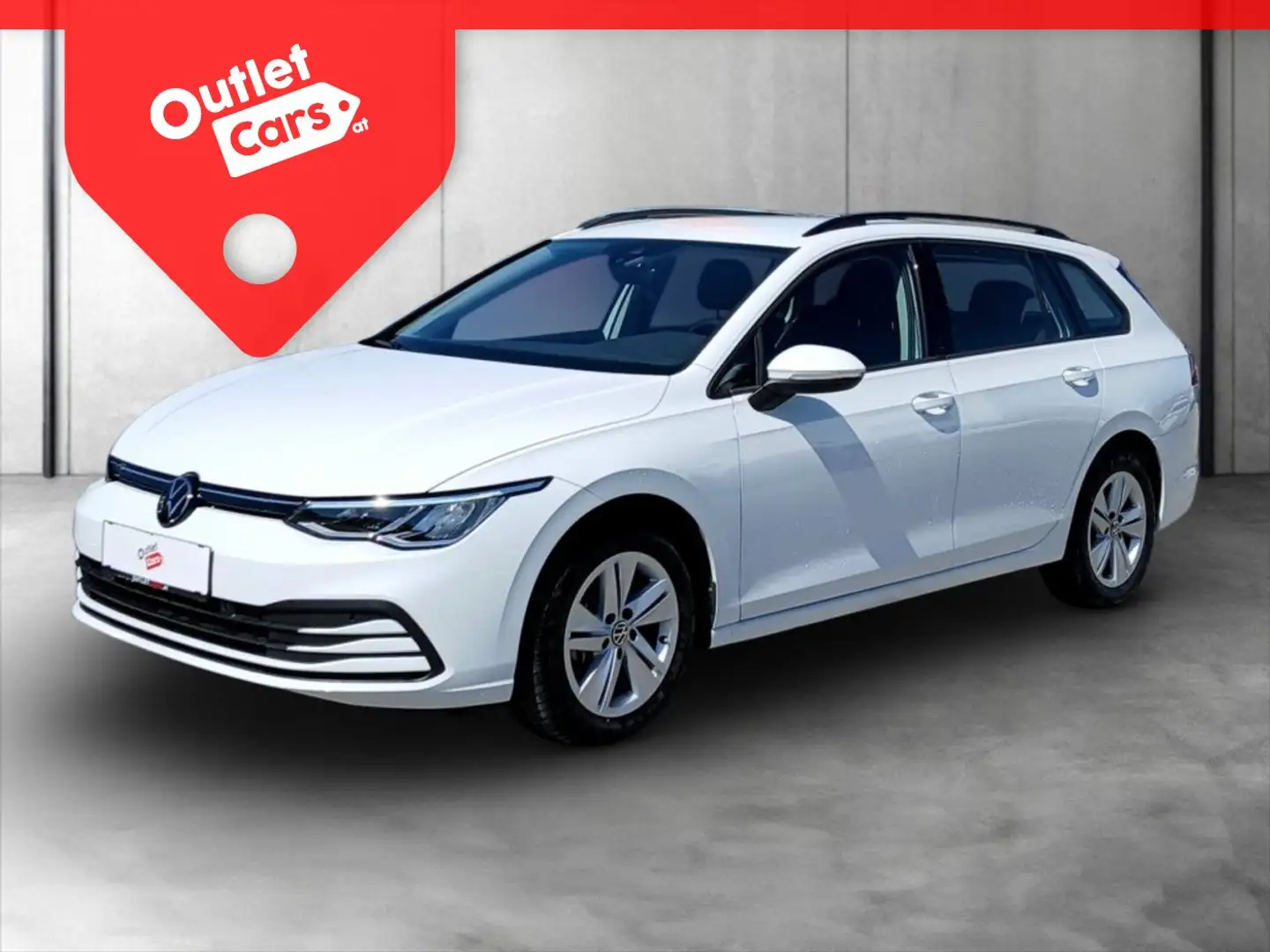 Volkswagen Golf VIII Var. 2.0 TDI DSG Life LED+MEGAPREIS Weiß - 1