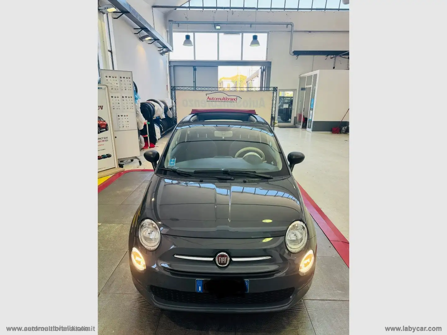 Fiat 500 C 1.0 Hybrid Connect Šedá - 2