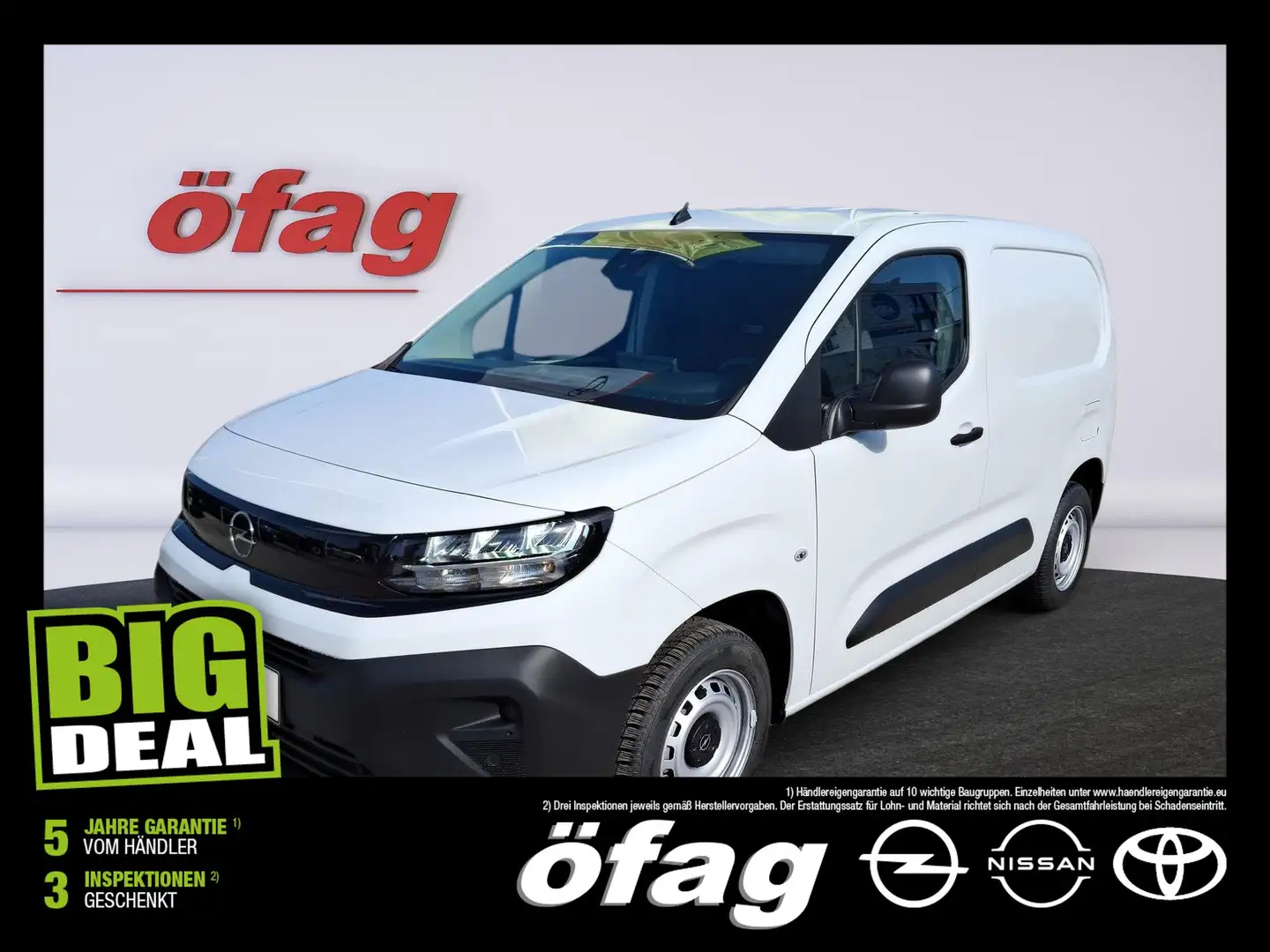 Opel Combo Kasten BlueHDi 100 S&ampS M Weiß - 1
