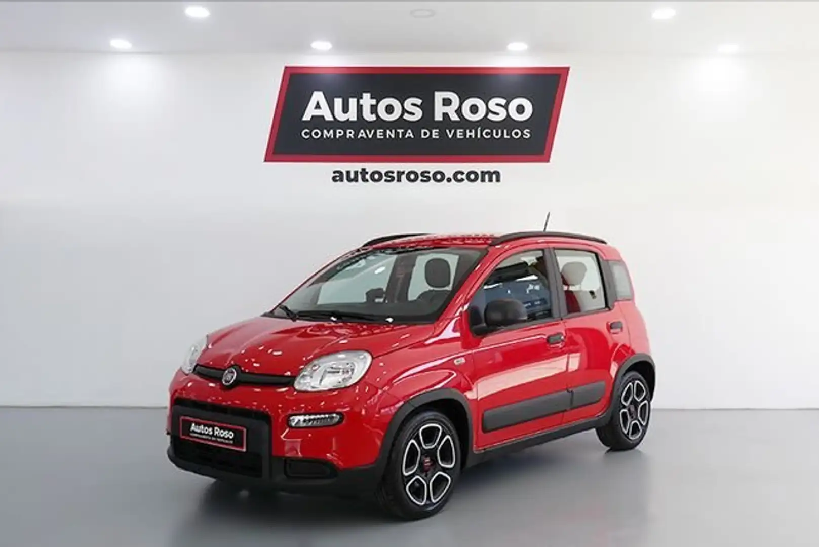 Fiat Panda Hybrid 1.0 51kw (70CV) Rouge - 1